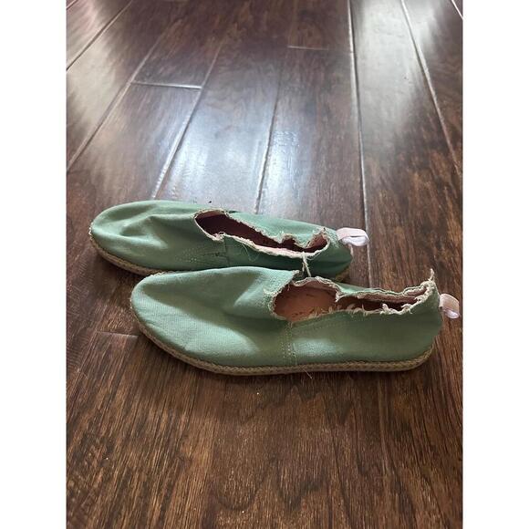 VIONIC Espadrilles Womens Size 9 Mint Green Laguna Flats Casual Comfort - Picture 4 of 6
